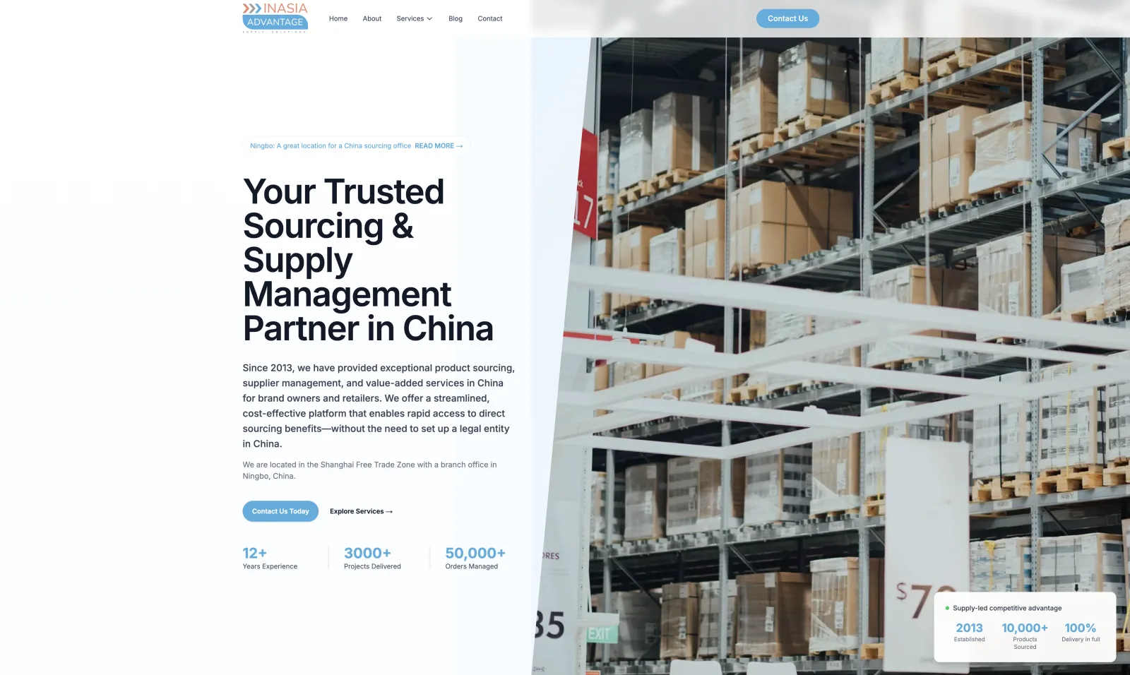 In Asia Advantage - Design & Build
